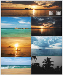 Collage from Thailand photos