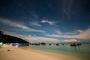 view in Lipe sea Thailand