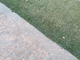 gras and paving