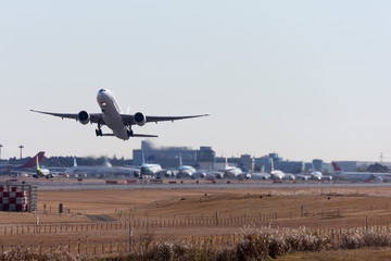 成田空港からの離陸#5