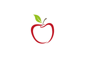 Creative Abstract Apple Logo