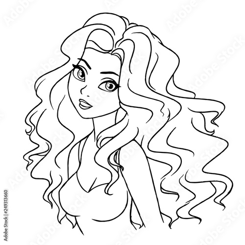 43 Big Girl Coloring Book Free