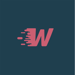 'Rush' character from a typeset, vector illustration