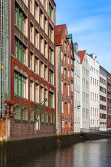 Fototapeta na wymiar Hamburg-Altstadt, Germany