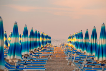 Rimini beach