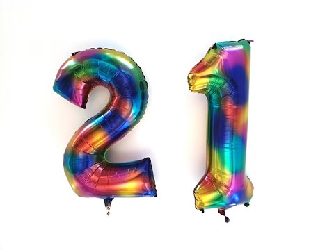 Folienballons 21