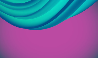 Colorful abstract shape background for advertising, vector illustration