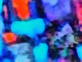 Original abstract painting at canvas. Mixed media pattern. Hand drawn art background.