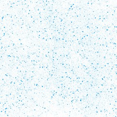 Light background with blue dots. Blue paint drops, specles. Wall texture. Water drops effect. Markers. Brush touch, spots texture for design, fabric, manufacturing, scrapbooking, decoupage. Hail, rain