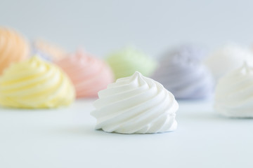 colorful amazing meringues cookies