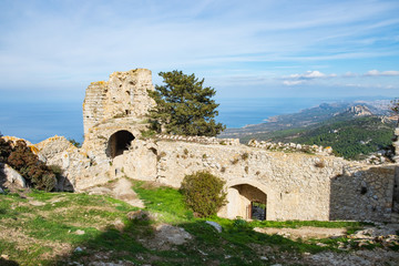 Fototapeta na wymiar Kantara Castle, Cyprus