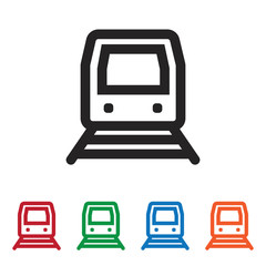 Train vector icon