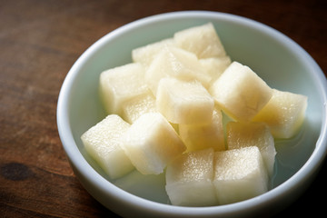 White radish pickles 