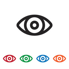 Eye vector icon