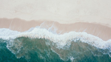 Fototapeta na wymiar Praia Beach Aerial Drone 