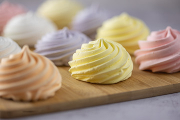 colorful amazing meringues cookies
