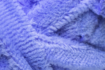 purple fabric close-up