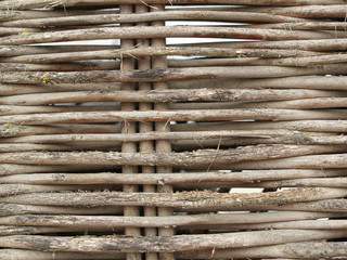 woven fenced fence texture