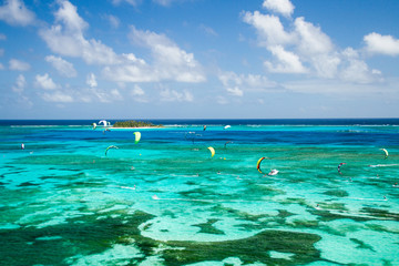 Competencia Internacional de Kitesurf en San Andrés Isla