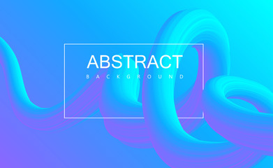 Blue creative background with abstract pattern.