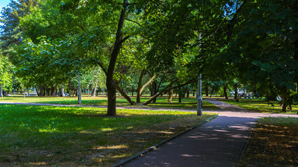 Park Wisniowa Sad, Kraków, Poland
