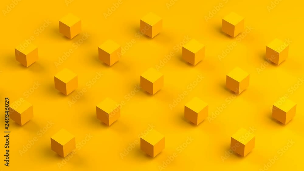 Wall mural modern background for poster, cover, branding, banner. abstract 3d rendering of geometric shapes. co