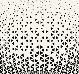 Abstract geometric hipster fashion design print triangle pattern