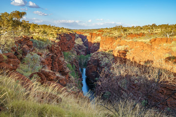 joffre falls in joffre gorge, karijini national park, western australia 3