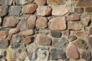 Obraz premium Wall of stones as a texture
