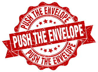 push the envelope stamp. sign. seal