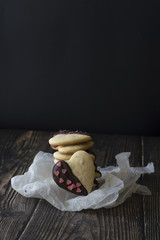 Chocolate and chili cookies