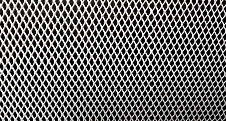 White Metal Mesh. Lattice background.