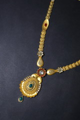 necklace indian gold 