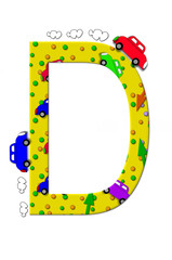 Alphabet Automobile Sputter D