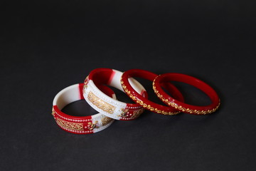 gold Bangle with diamonds