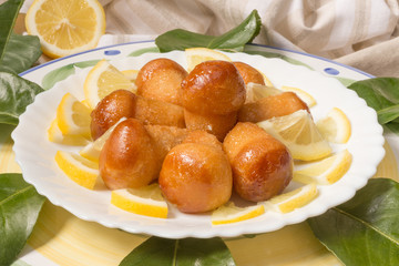 Typical neapolitan baba