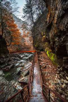 Gandate Canyon, Hida-Osaka, Gifu, Chubu, Honshu, Japan