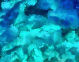 Abstract watercolor background. Hand drawn scratched grunge unusual texture. Custom design pattern. Digital painting oil artwork.