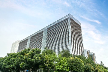 Obraz na płótnie Canvas Skyscrapers in Chengdu, China