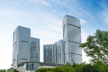 Skyscrapers in Chengdu, China