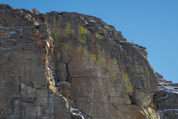 rock in the canyon