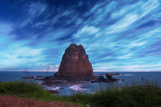 Papuma beach, Jember, East Java, Indonesia