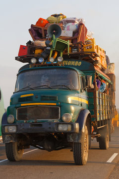 Fernbus in Madagaskar