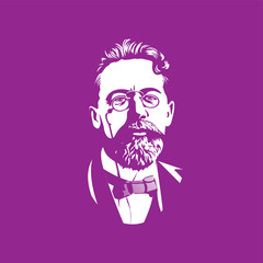 chekhov Portraits of famous Russian historical figure