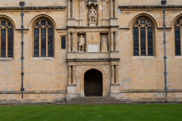 Detail architecture in Oxford City