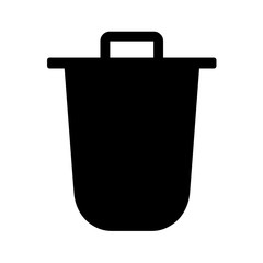 Trash bin icon