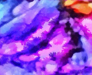 High quality detailed close up texture. Macro background in oil. Dry strokes of brush. Amazing beauty backdrop. Perfect pattern in vintage painting style.