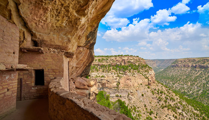 Canyon Veiw from Balcony House at Mesa Verda Natioanl Park
