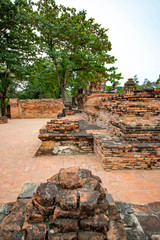 Fototapeta premium Wat Mahathat Temple in Ayutthaya, Thailand