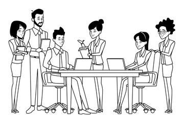 business teamwork meeting